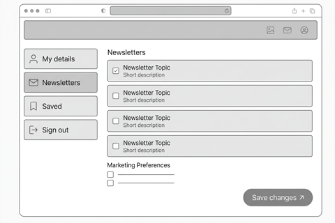 Brand Level User Module & Preference Centre case study preview